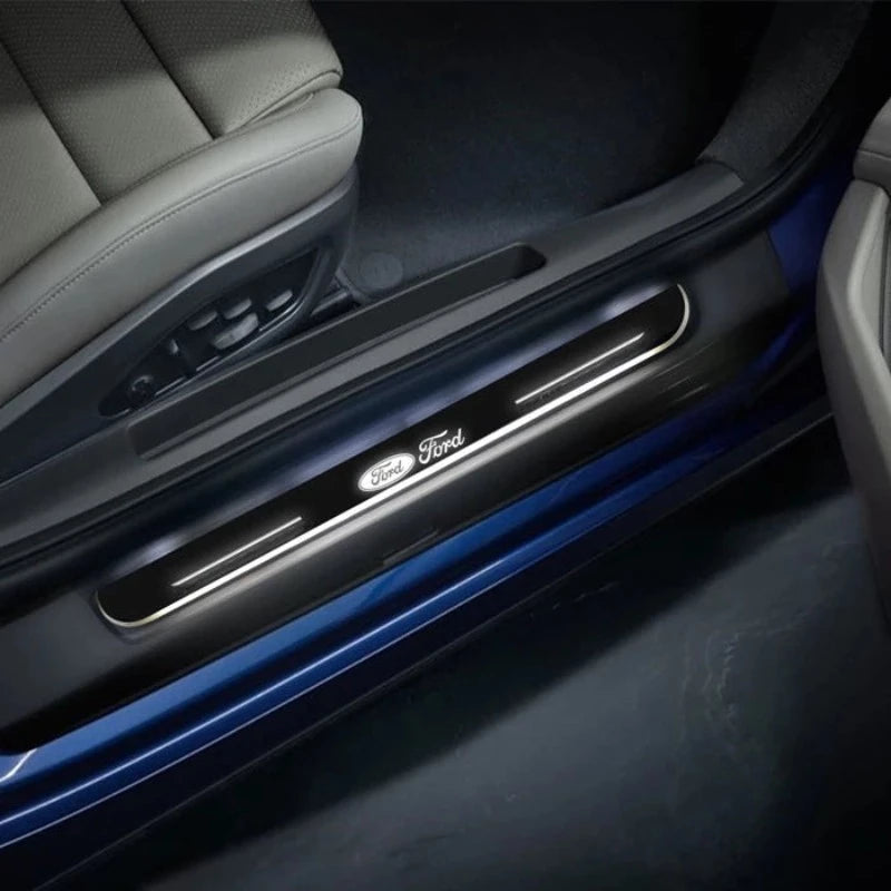 LED Illuminated Ford Door Sills-Car Door Sills