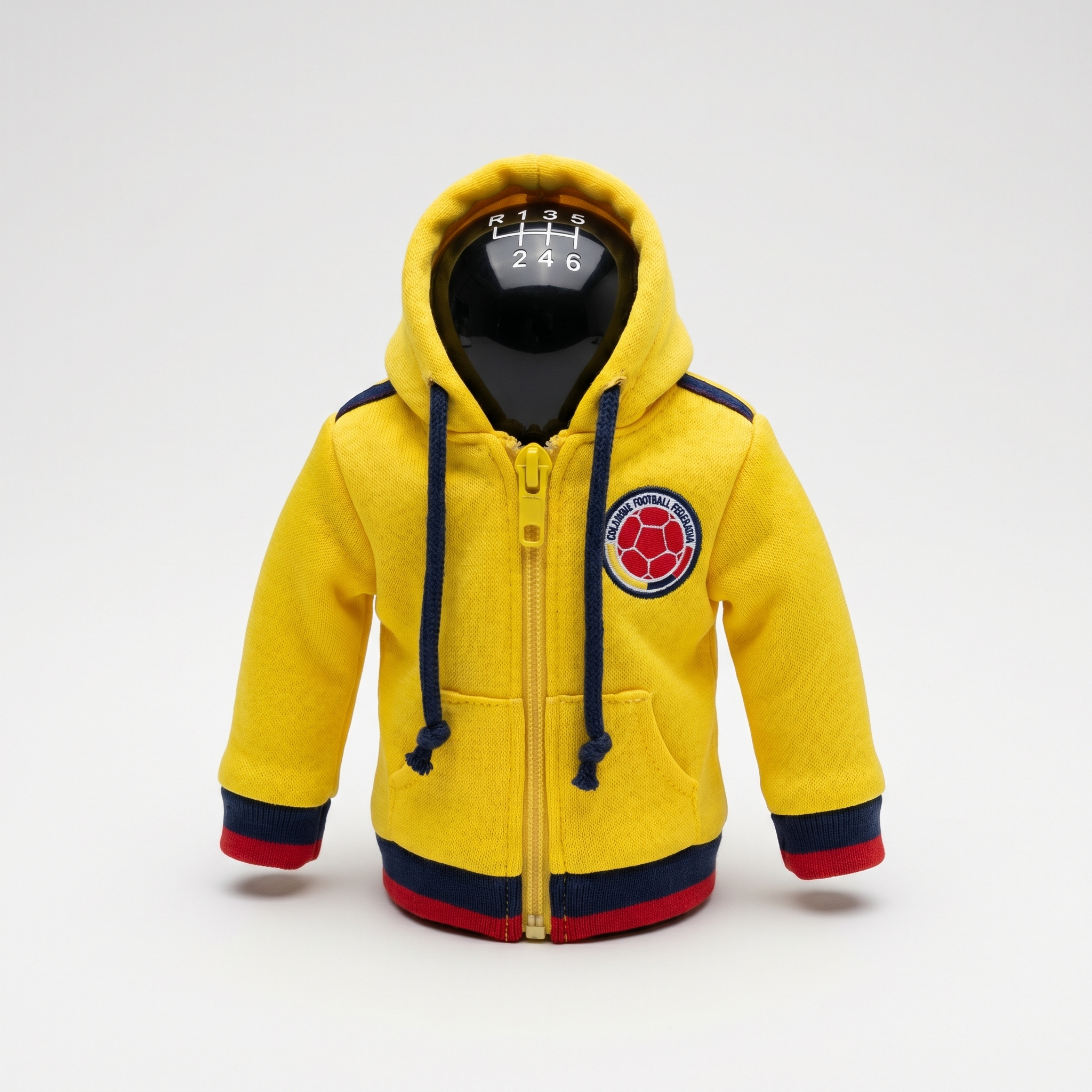 Colombia Gear Shift Hoodie Cover, Los Cafeteros Fan Decor for Your Car (World Cup 2026)