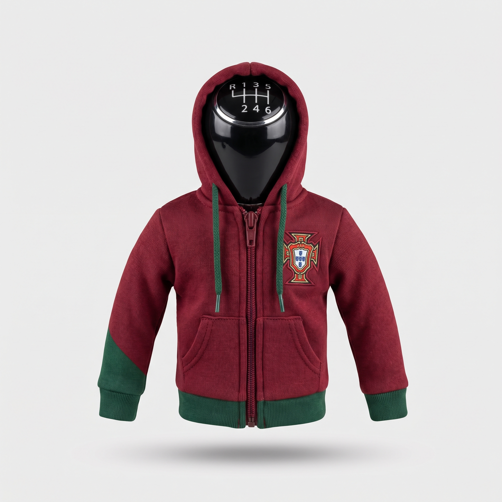 Portugal Gear Shift Hoodie Cover, A Selecao Fan Tribute for World Cup 2026