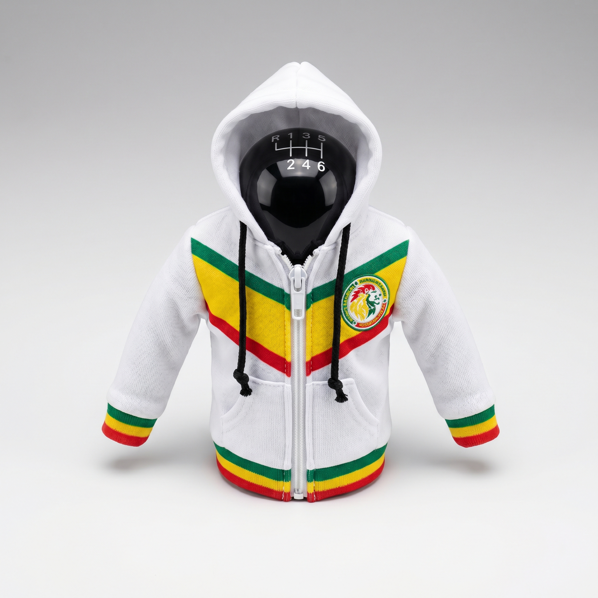 Senegal Football Gear Shift Hoodie Cover, Lions of Teranga Fan Decor