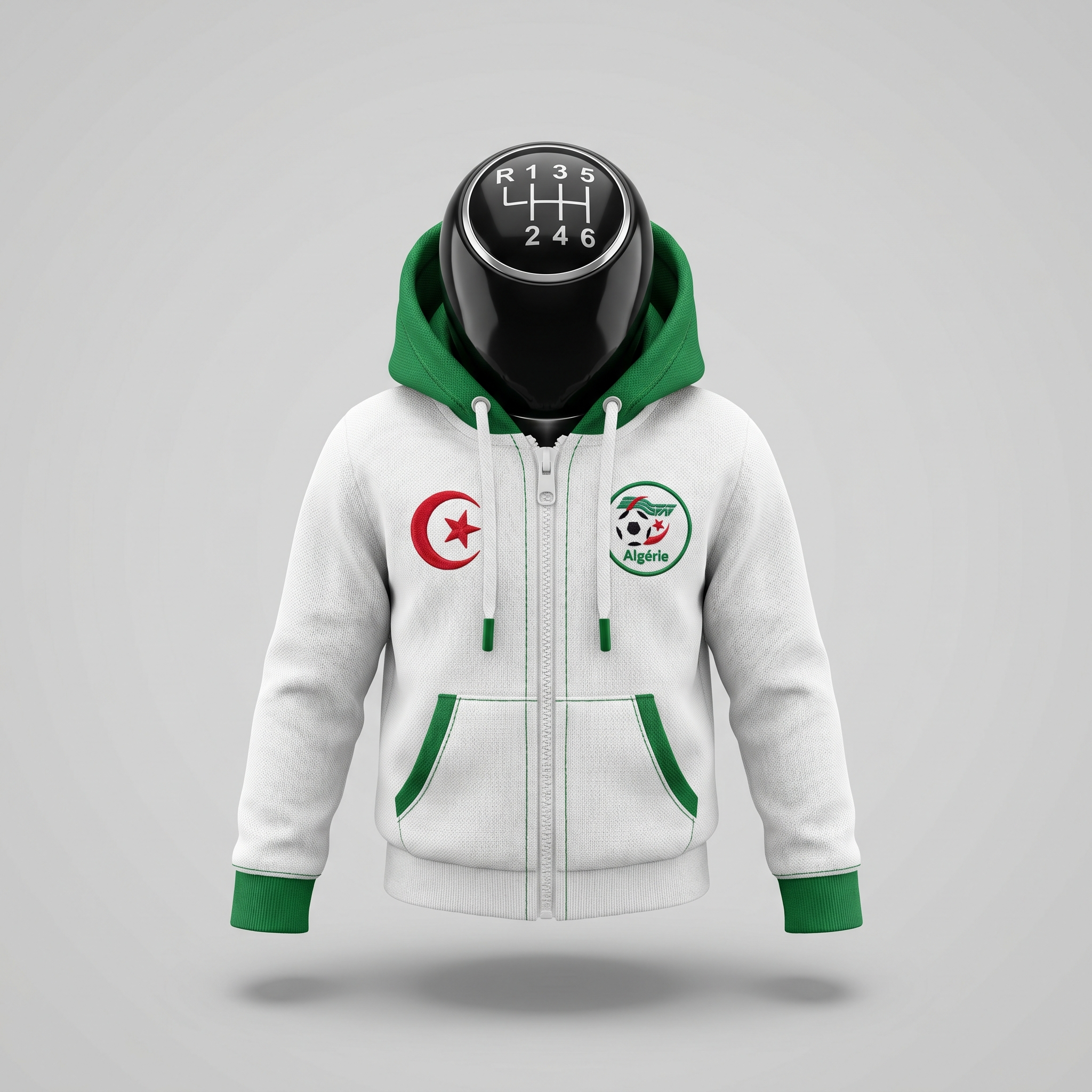 Algeria Gear Shift Hoodie Cover, Desert Foxes Fan Gift