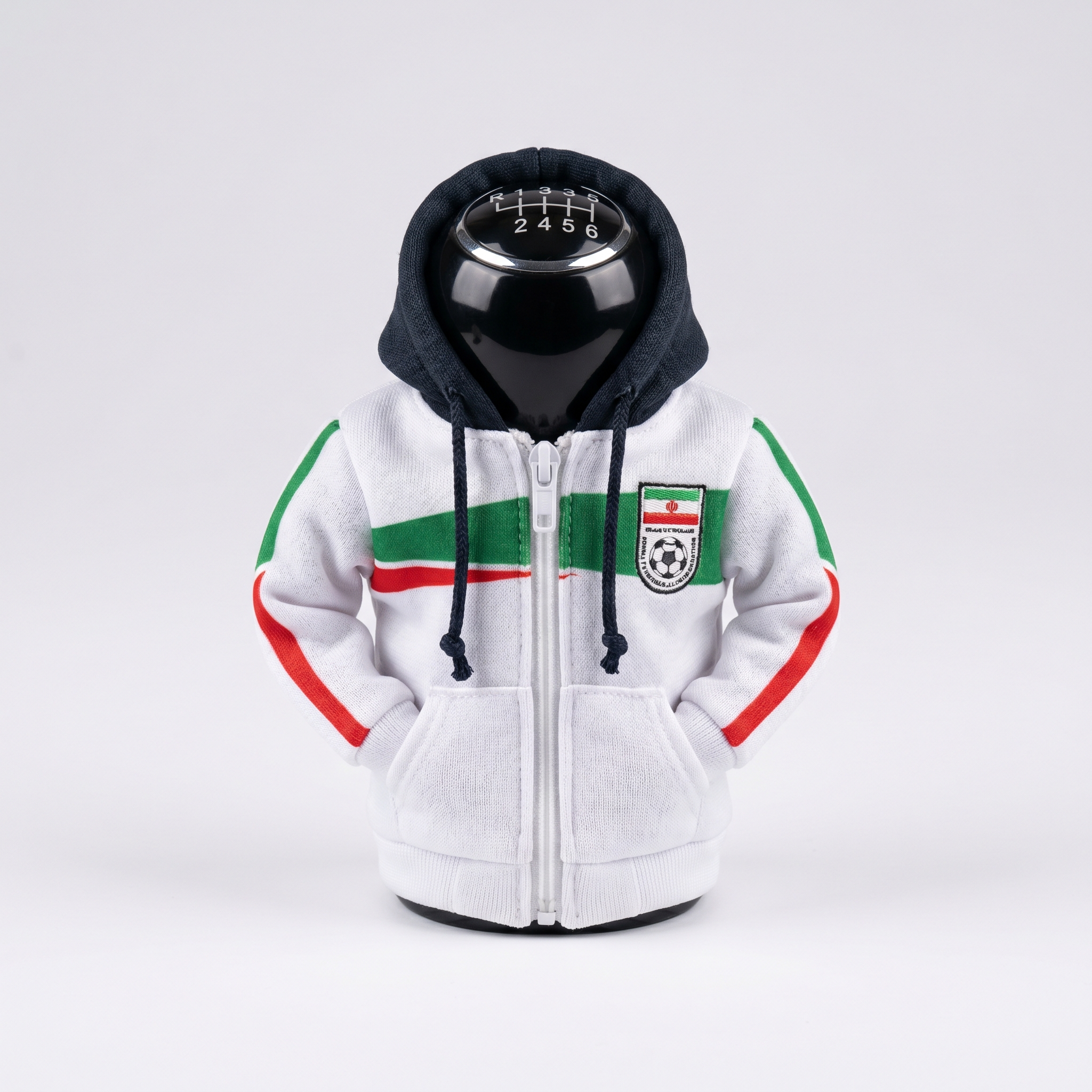 Iran Team Melli Gear Shift Hoodie Cover, Football Fan Pride Edition for World Cup 2026