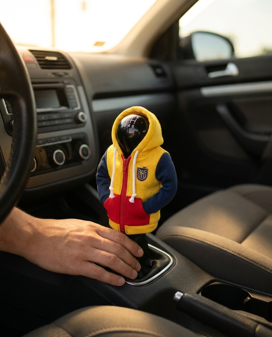 Ecuador Gear Shift Hoodie Cover, La Tri Fan Tribute for World Cup 2026