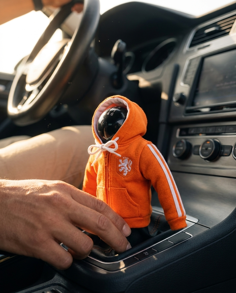 Netherlands Oranje Gear Shift Hoodie Cover, World Cup 2026 Fan Decor
