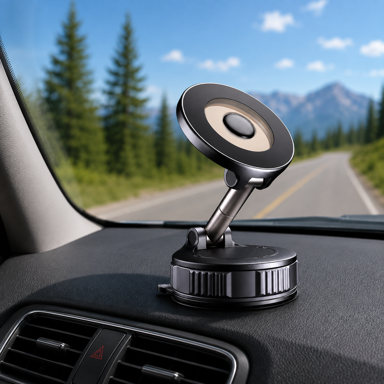 Universal Smartphone Holder With Strong Magnet