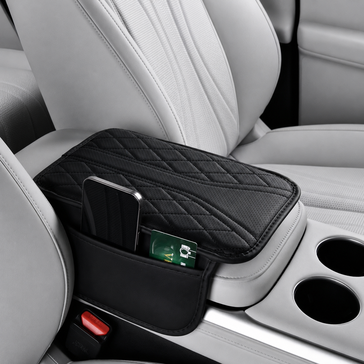 Universal Car Center Console Cover Armrest Protector Cushion Pad