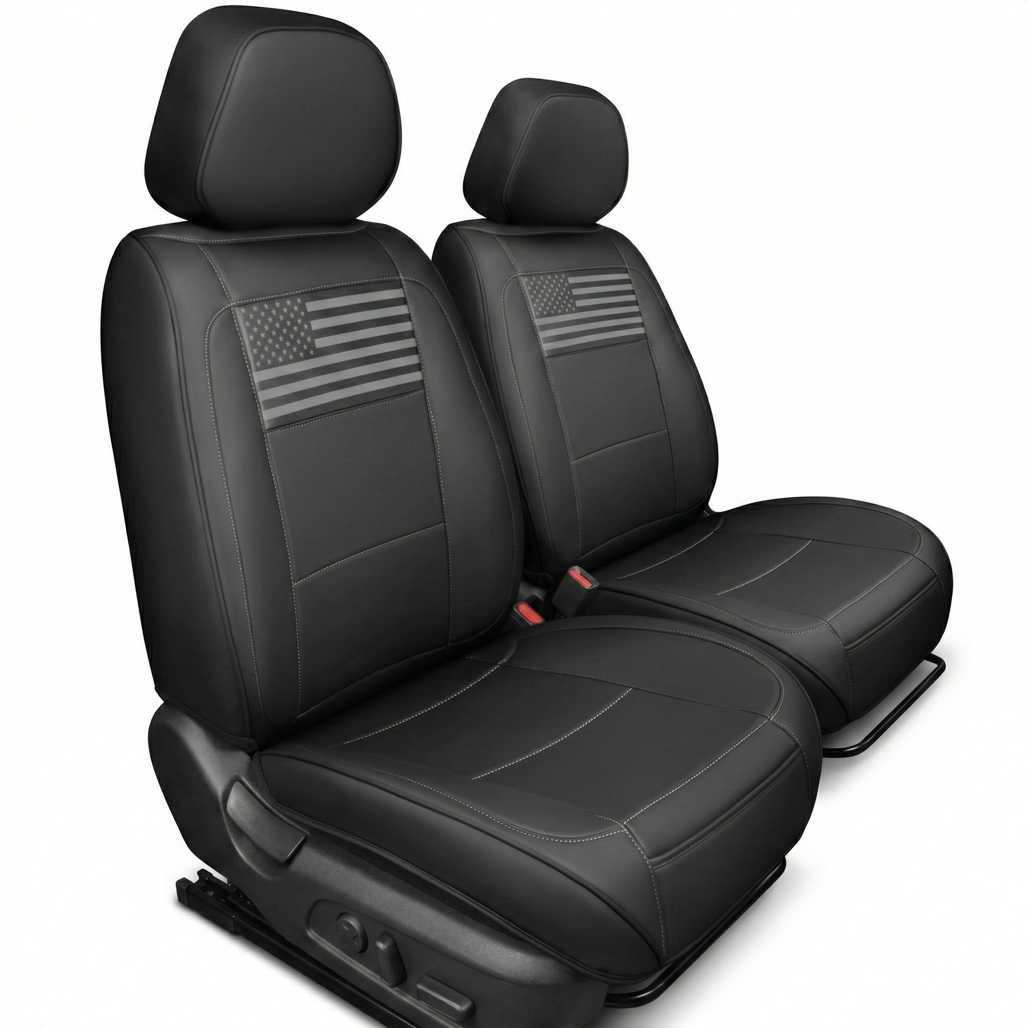 American Flag Design Seat Protectors For Cars