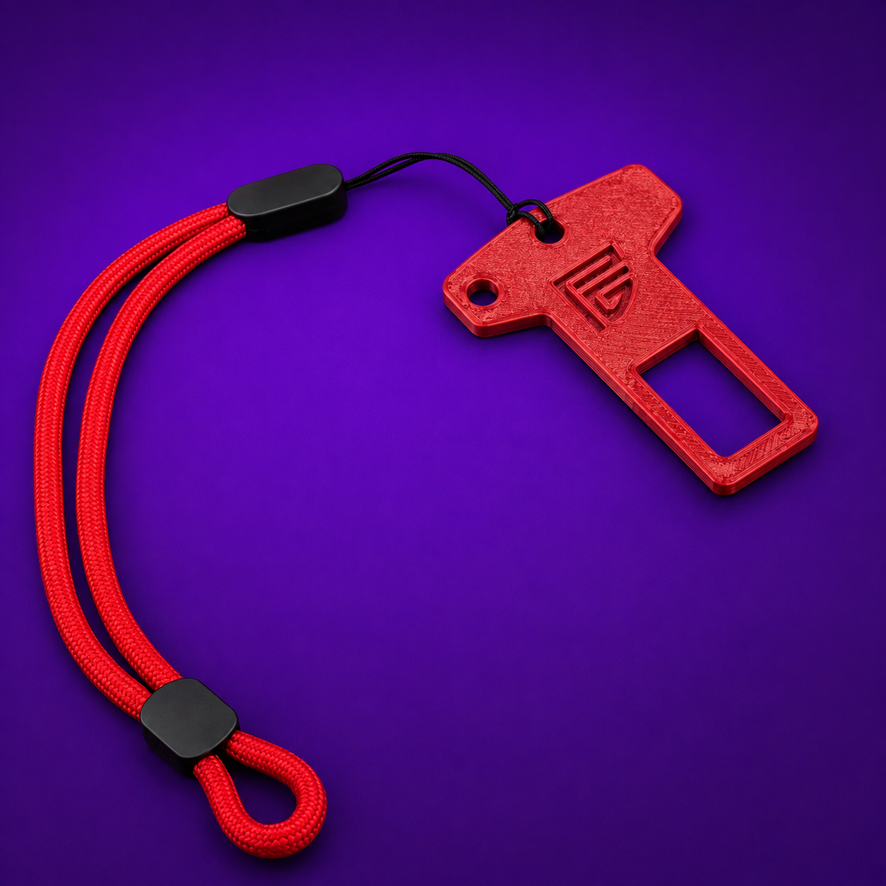 Adjustable Seatbelt Buckle Keychain For Car