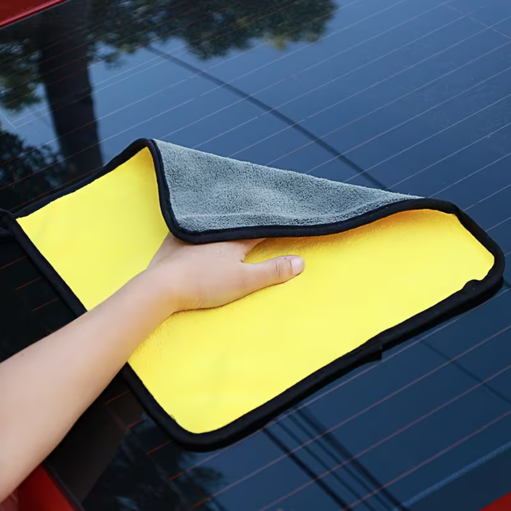 Pack Of 10 Reusable Soft Car Cleaning Towels For Washing And Polishing
