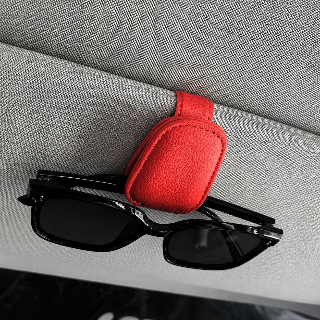 Universal Car Sun Visor Glasses Holder Clip For Organized Interior