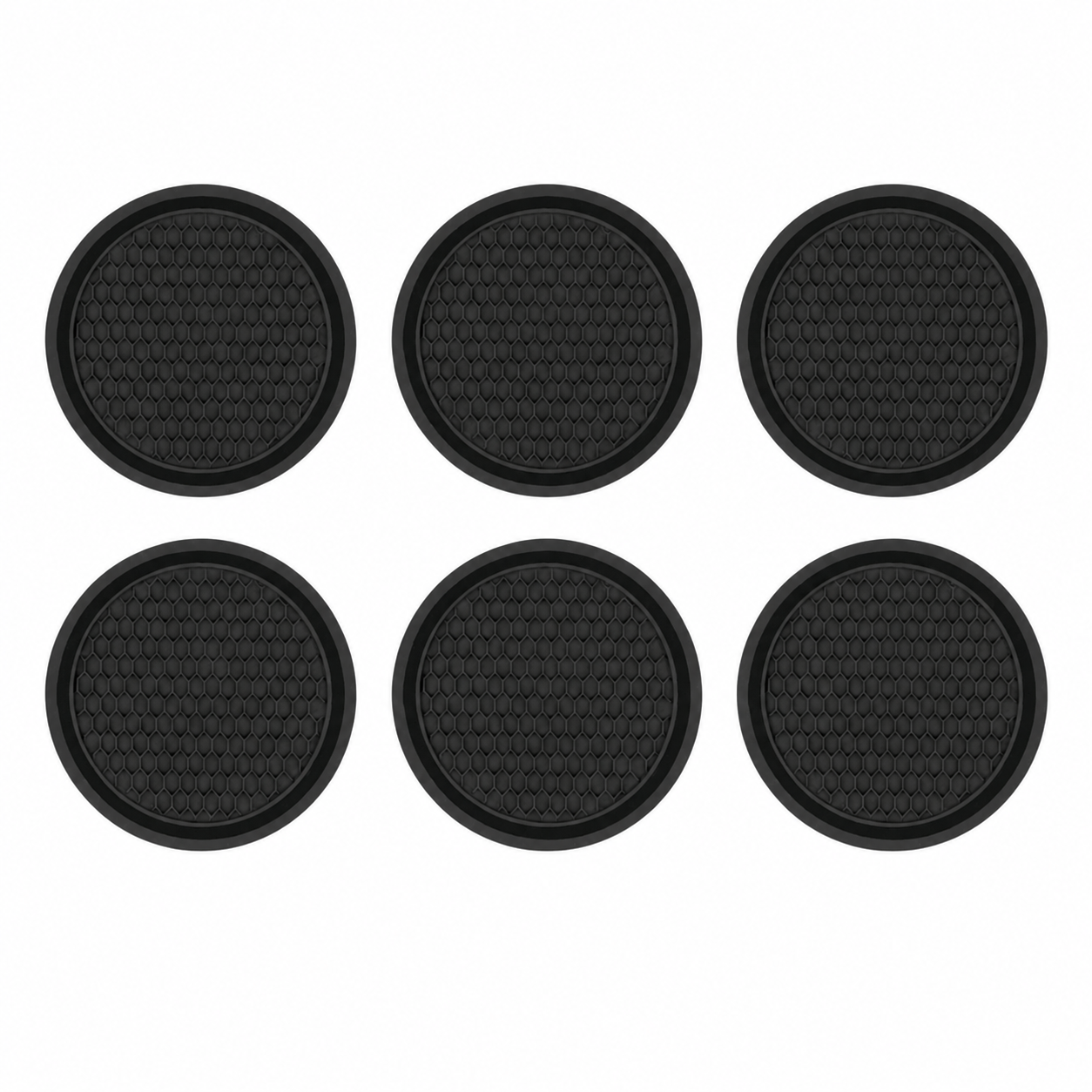 Universal Non Slip Car Cup Holder Coaster Set For Daily Use