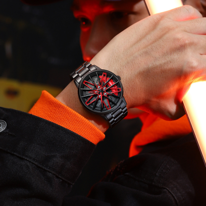 Racing Series Wheel Rim Dial Watches-Car Door Sills