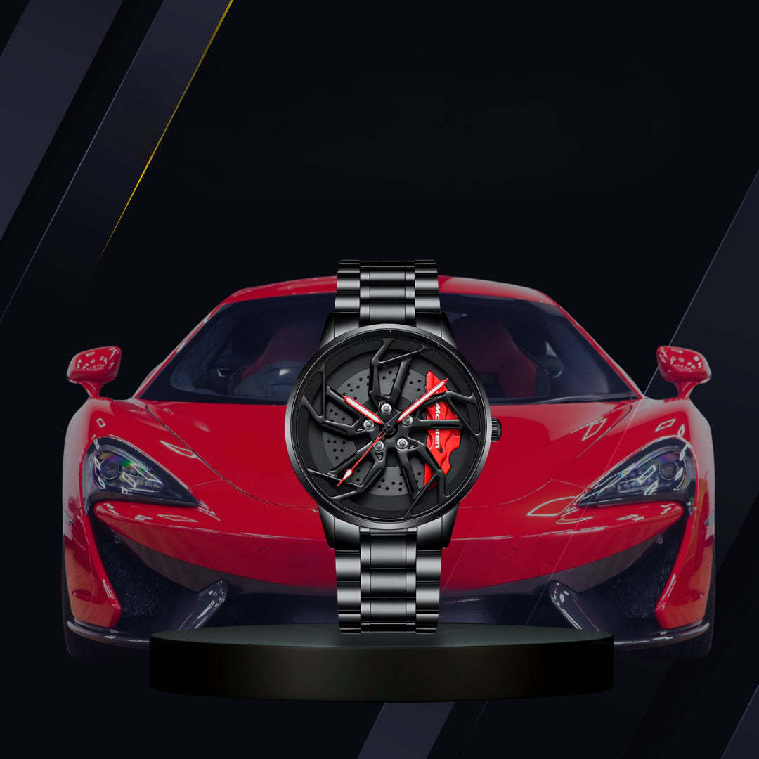 Racing Series Wheel Rim Dial Watches-Car Door Sills