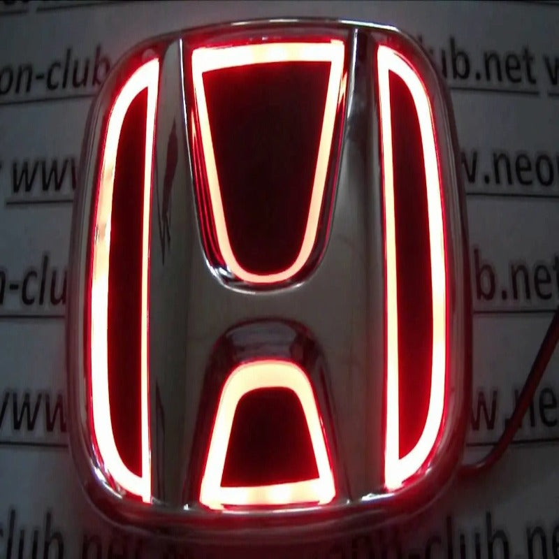 Honda Emblem Car Tail Rear Badge Light-Car Door Sills