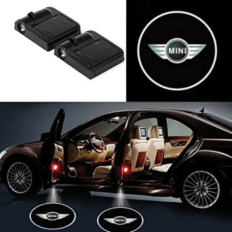 Wireless LED Mini Cooper Door Lights-Car Door Sills