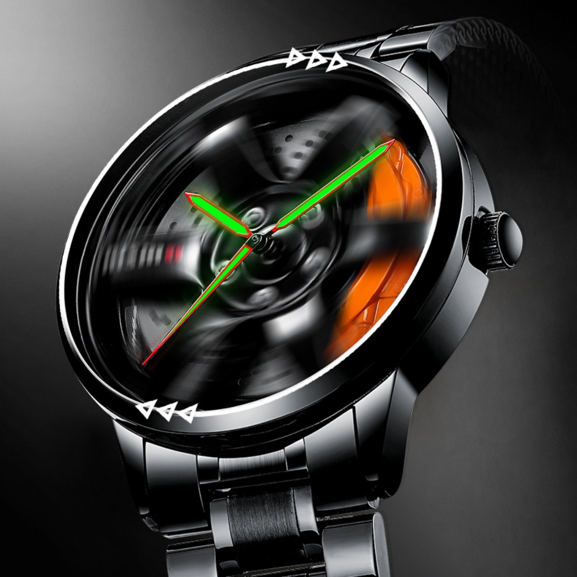 Racing Series Wheel Rim Dial Watches-Car Door Sills