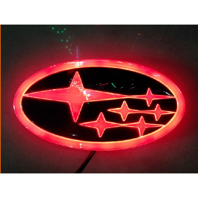 Emblem LED Car Tail Logo For Forester Legacy-Car Door Sills