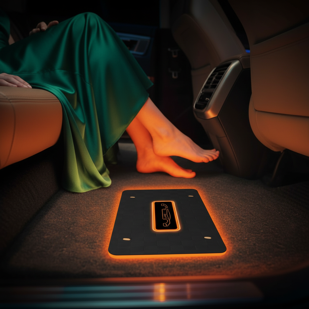 USB RGB Car Floor Mat Ambient Light With APP And Music Sync