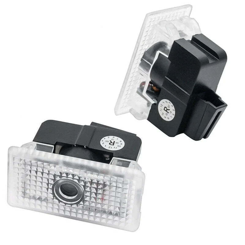 Set Of 2 Tesla Model 3 Car Door Lights-Car Door Sills