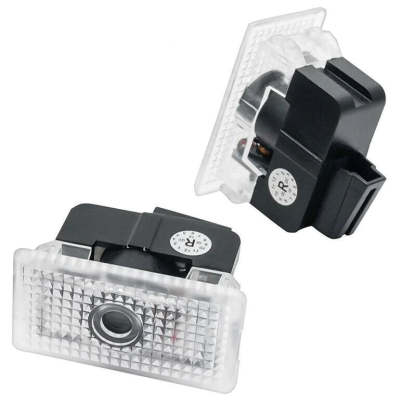 Set Of 2 Tesla Model 3 Car Door Lights-Car Door Sills