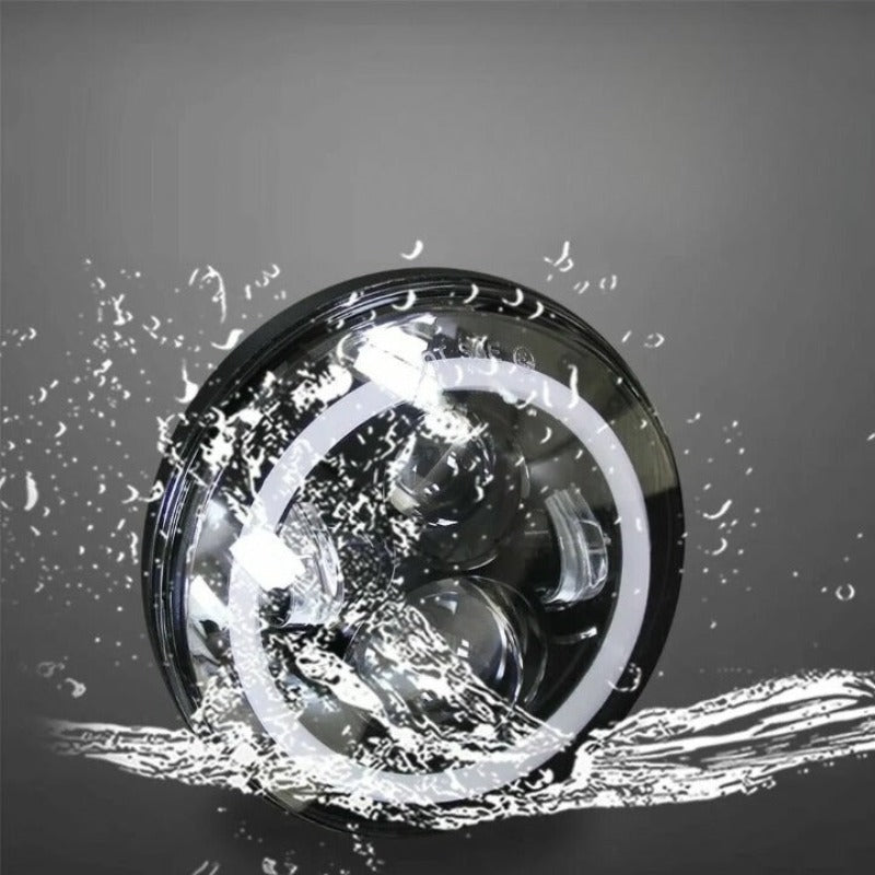 Set Of 2 RGB Headlights For Jeep Wrangler-Car Door Sills