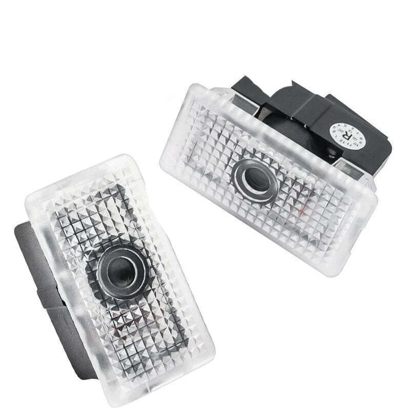 Set Of 2 Tesla Model 3 Car Door Lights-Car Door Sills