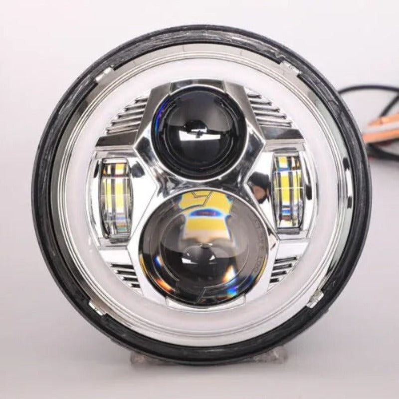 Set Of 2 Halo Headlights For Jeep-Car Door Sills