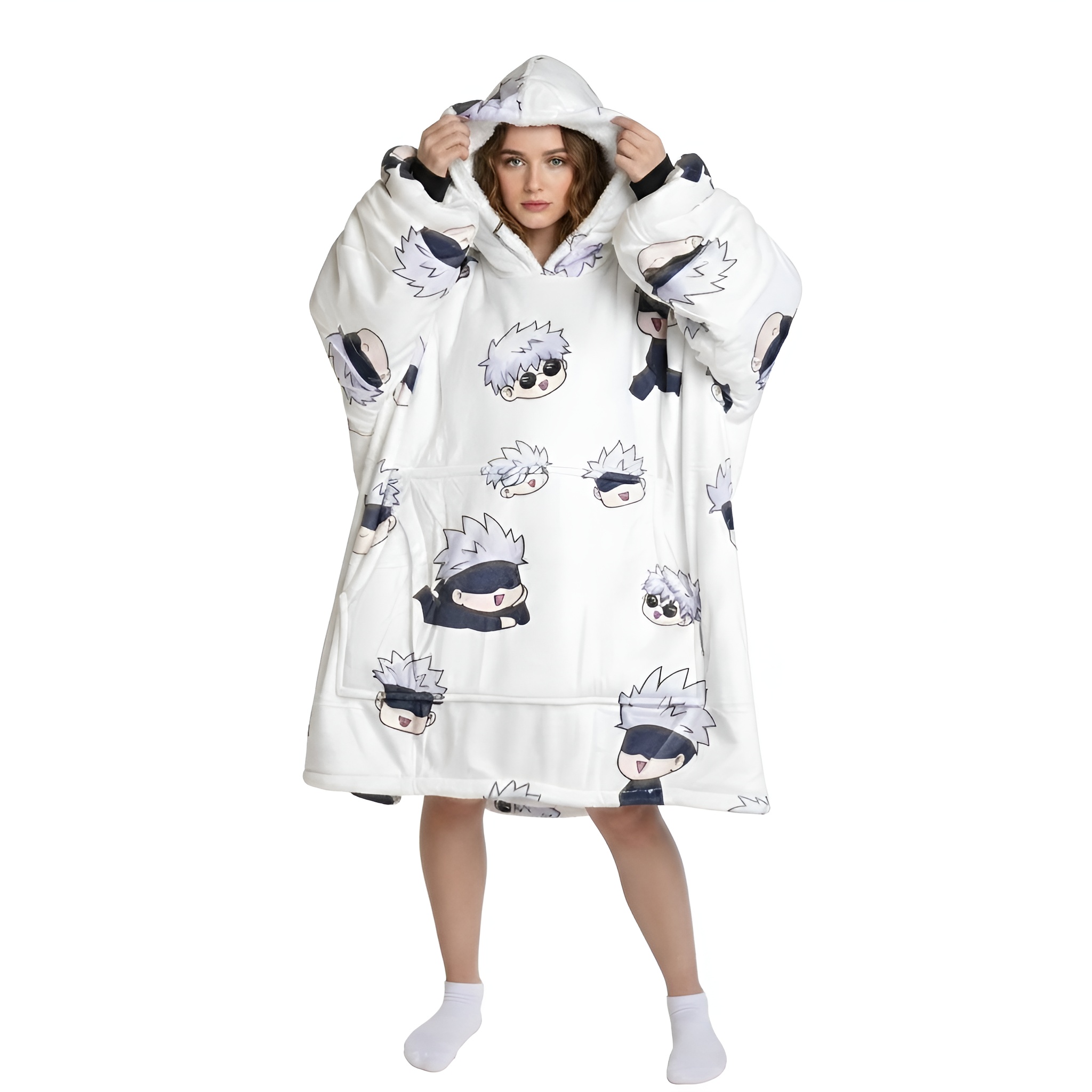 Anime Wearable Blanket Hoodie