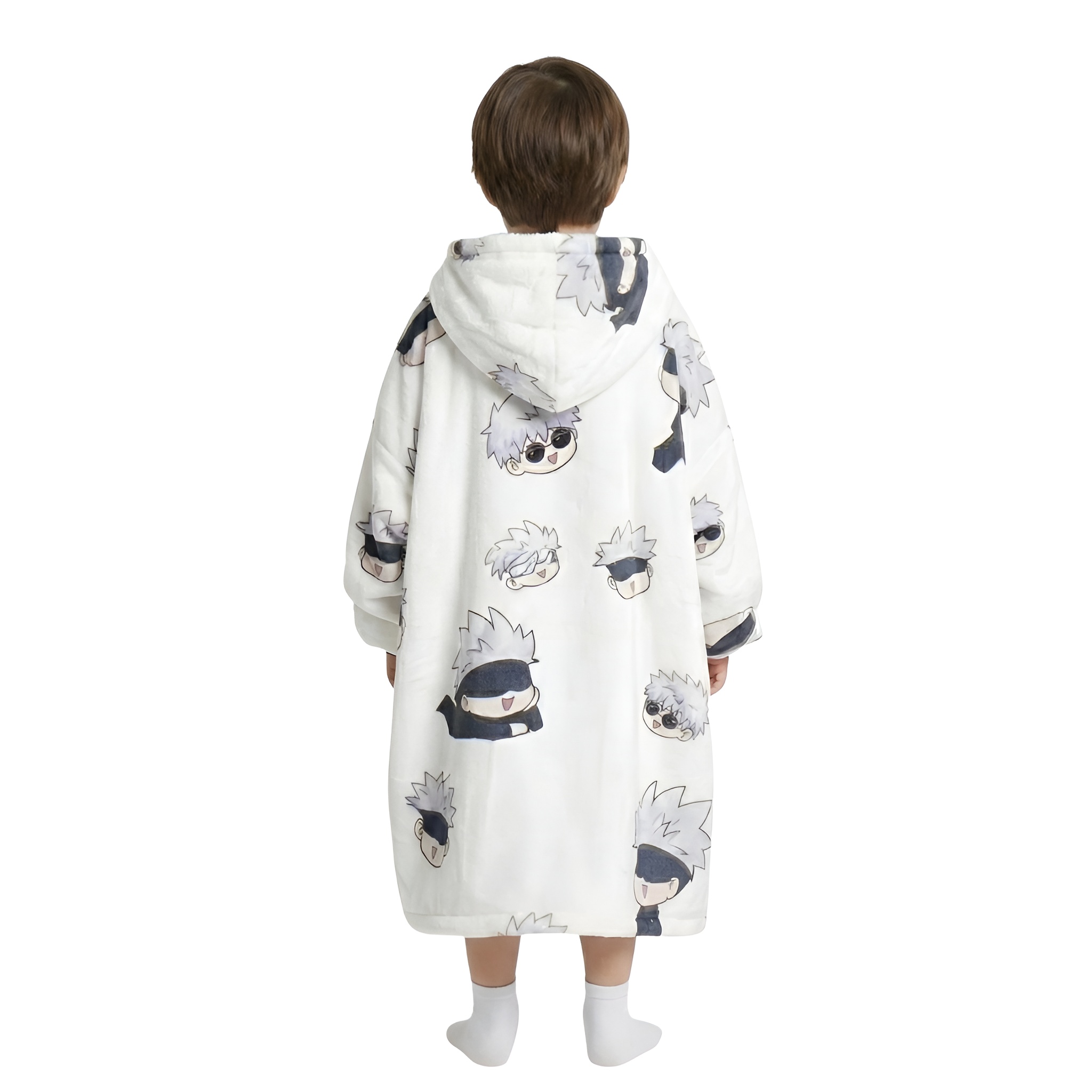 Oversized Anime Themed Wearable Blanket Hoodie
