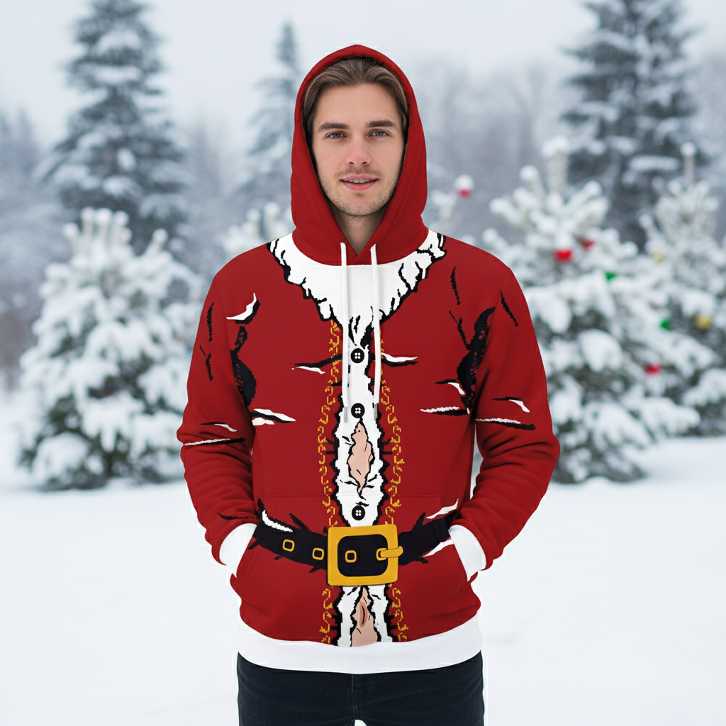 Funny Ugly 3D Printed Graphic Hoodie