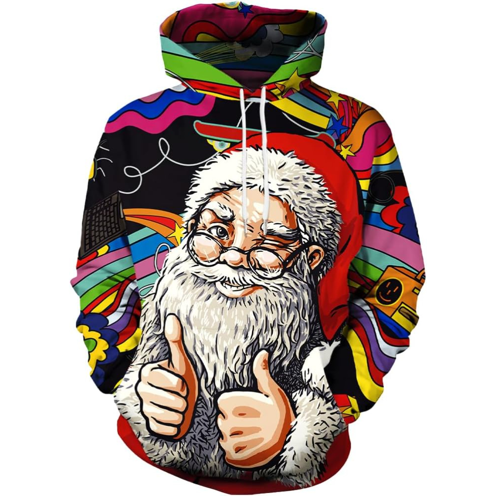 Funny Ugly 3D Printed Graphic Hoodie