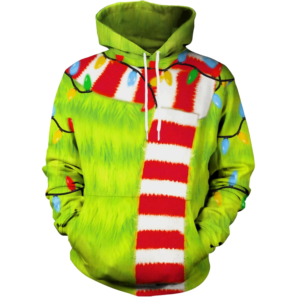 Funny Ugly 3D Printed Graphic Hoodie
