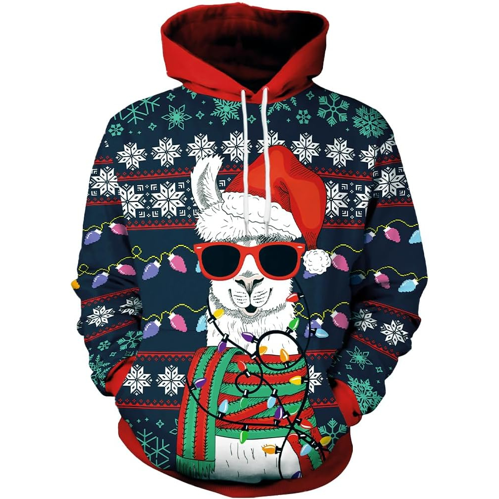 Funny Ugly 3D Printed Graphic Hoodie