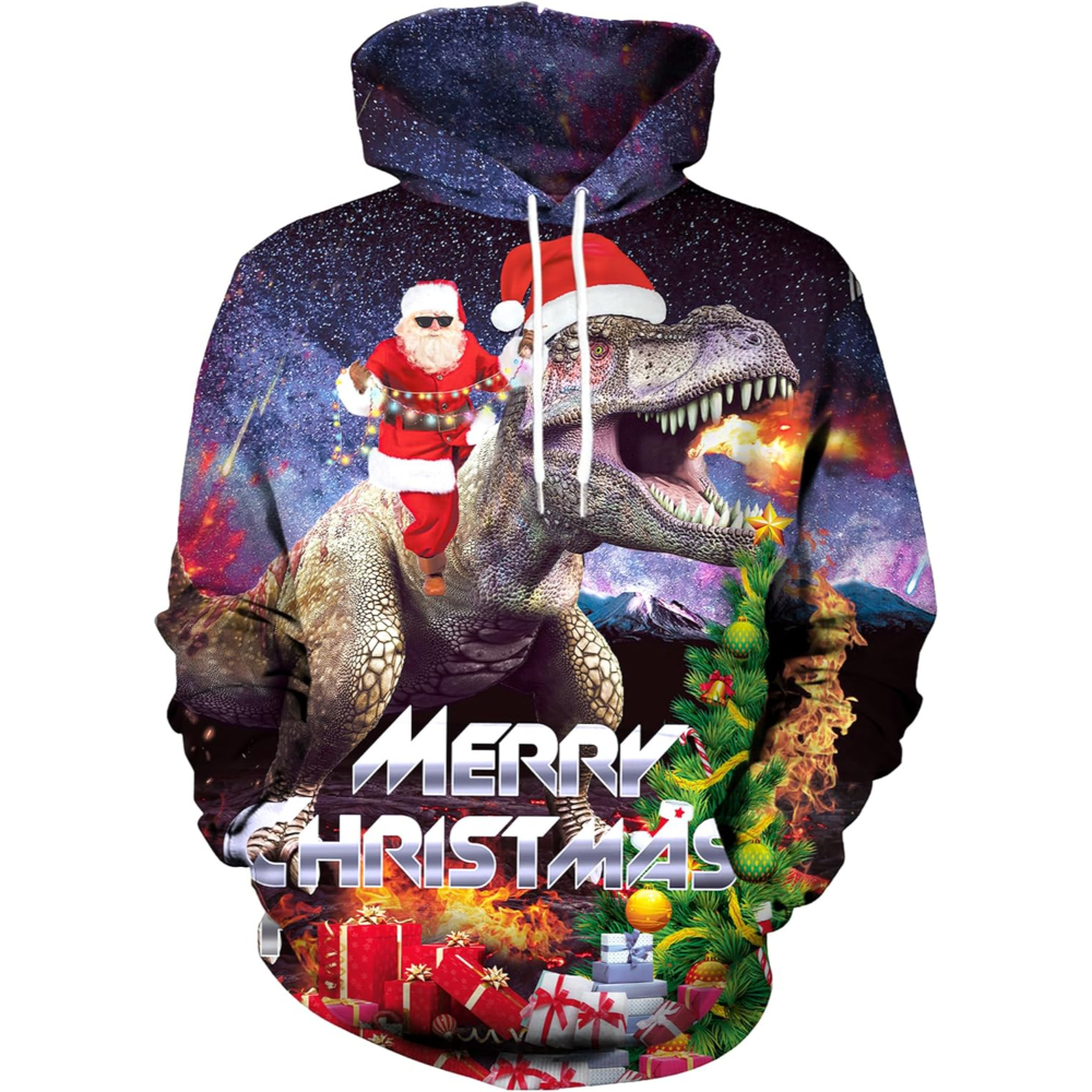 Funny Ugly 3D Printed Graphic Hoodie