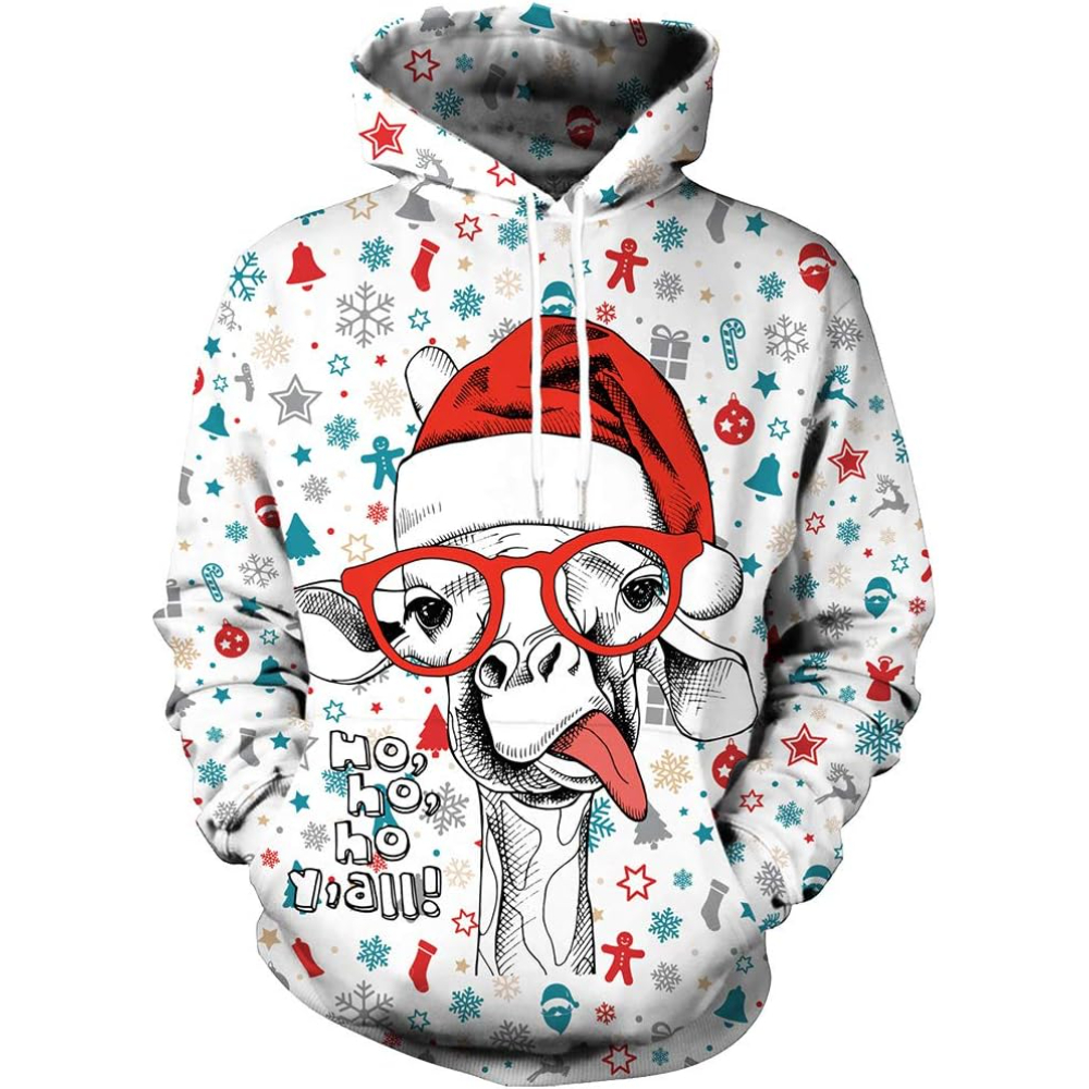 Funny Ugly 3D Printed Graphic Hoodie