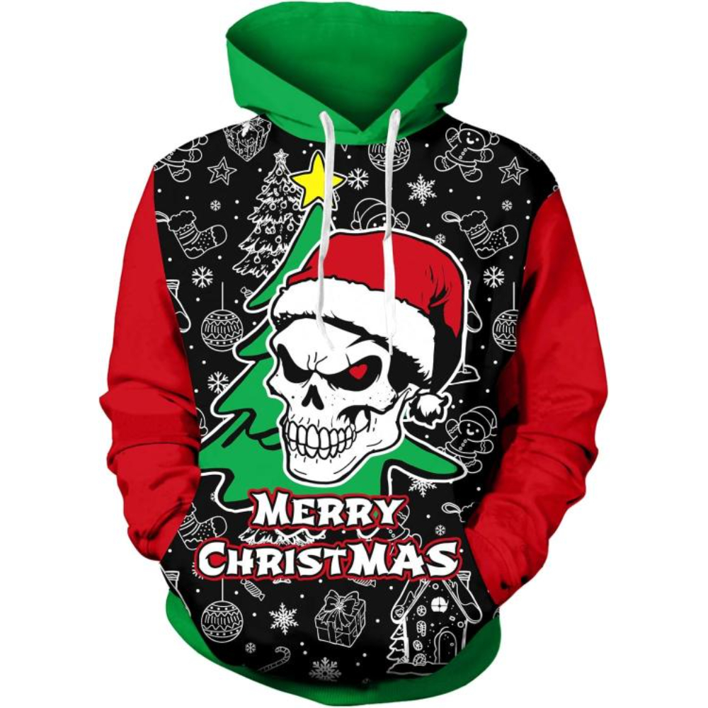 Xmas Funny Cool Hoodies With Pocket