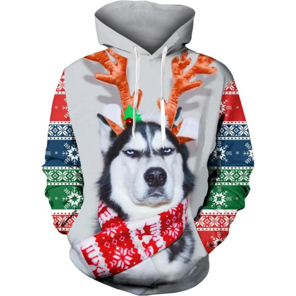 Xmas Funny Cool Hoodies With Pocket