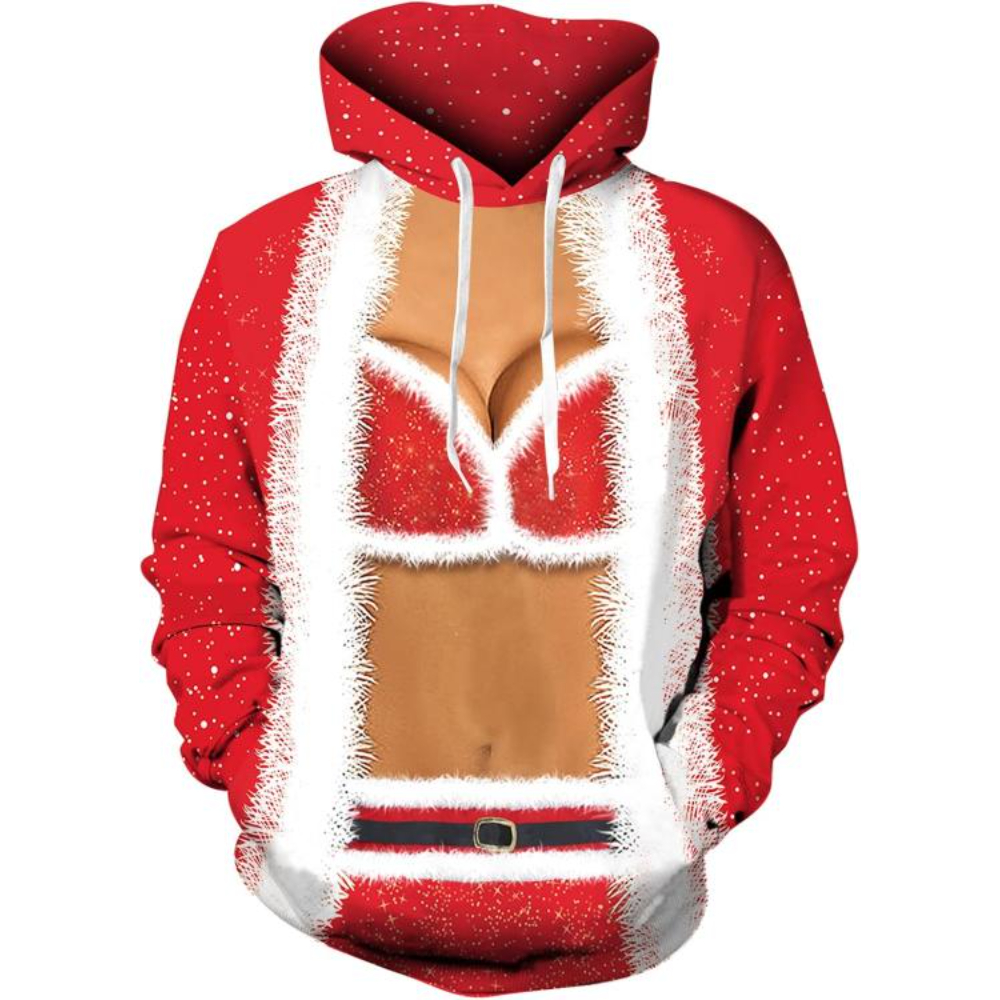 Xmas Funny Cool Hoodies With Pocket
