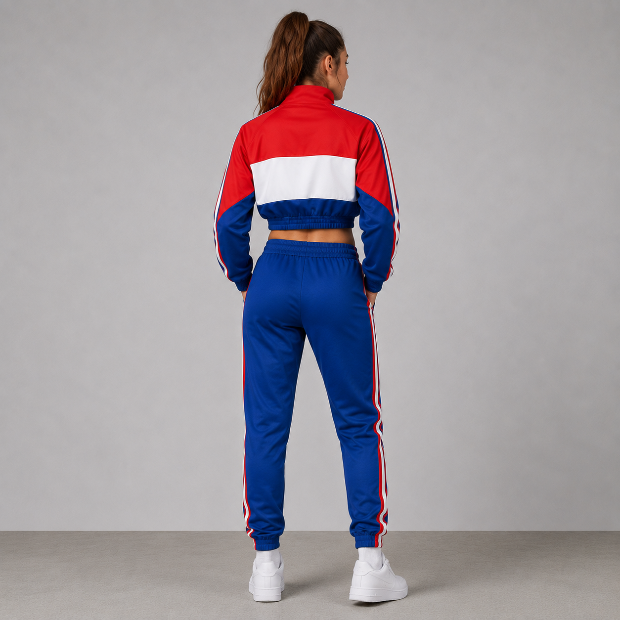 World Cup 2026 Themed Croatia Football Fan Sweatshirt And Jogger Set