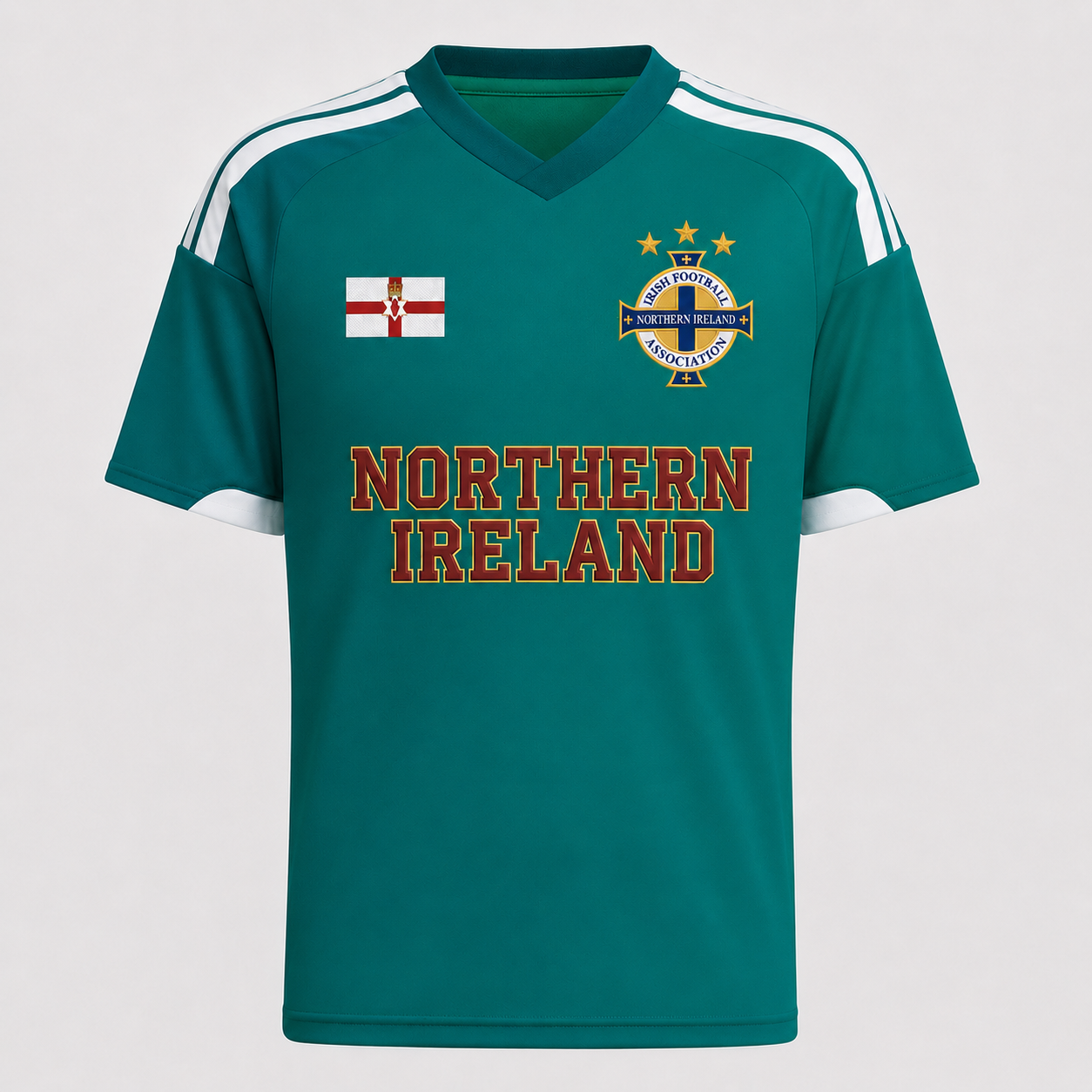 2026 Northern Ireland Home Football Jersey For Kids