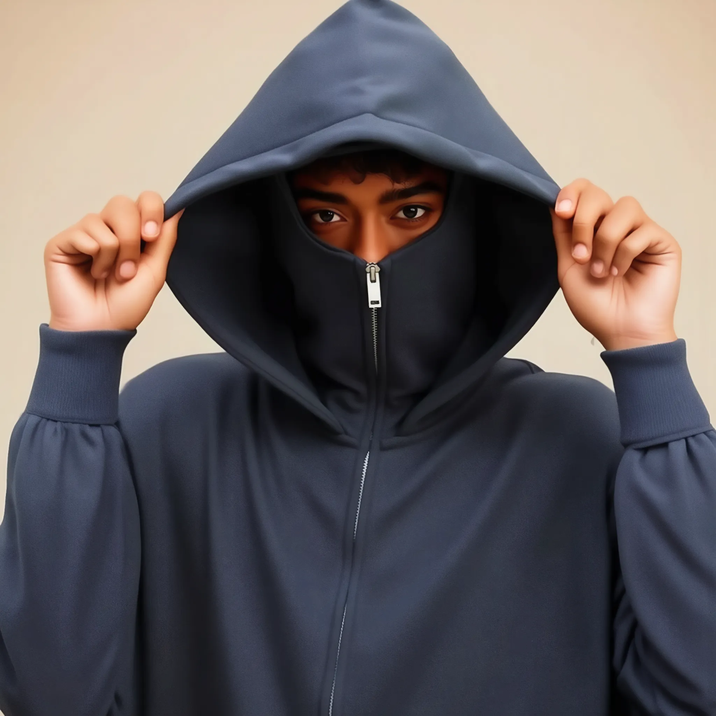 Phantom Masked Pullover Hoodie