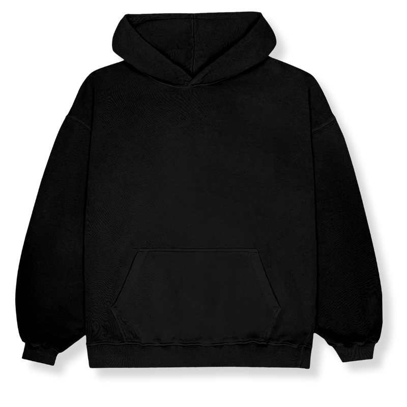 Made By Immigrants Print Oversized Hoodie