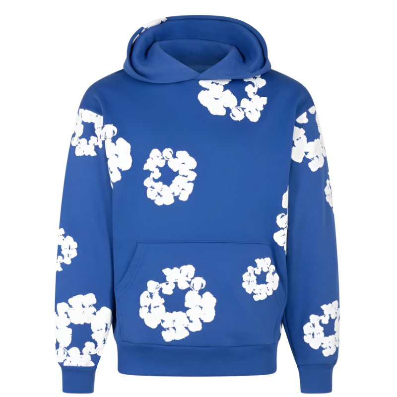 Cotton Wreath Hoodie Streetwear Classic Edition