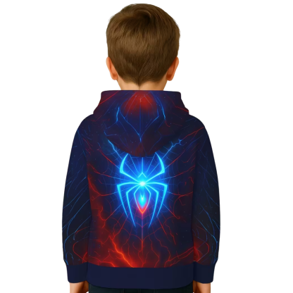 Bright Spider Hoodie for Boys 