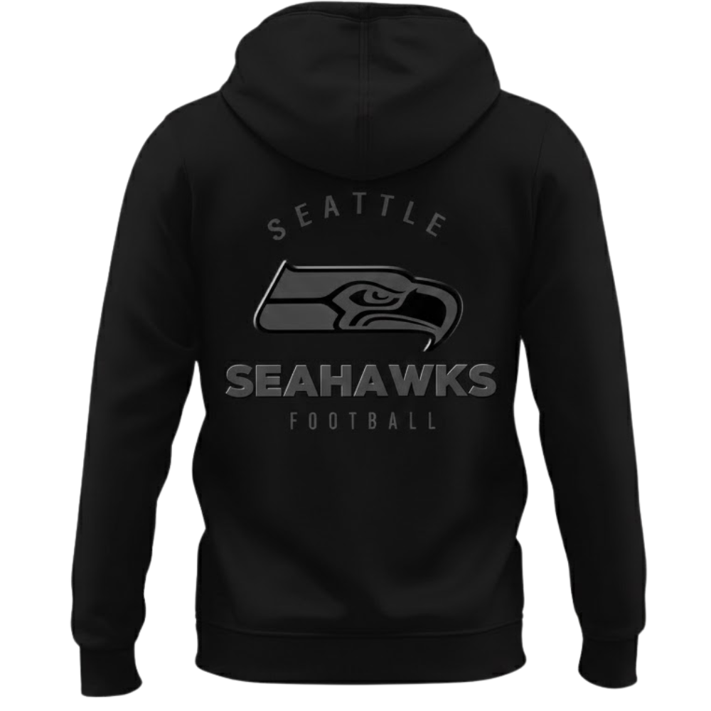 Seahawks Back In Black Hoodie