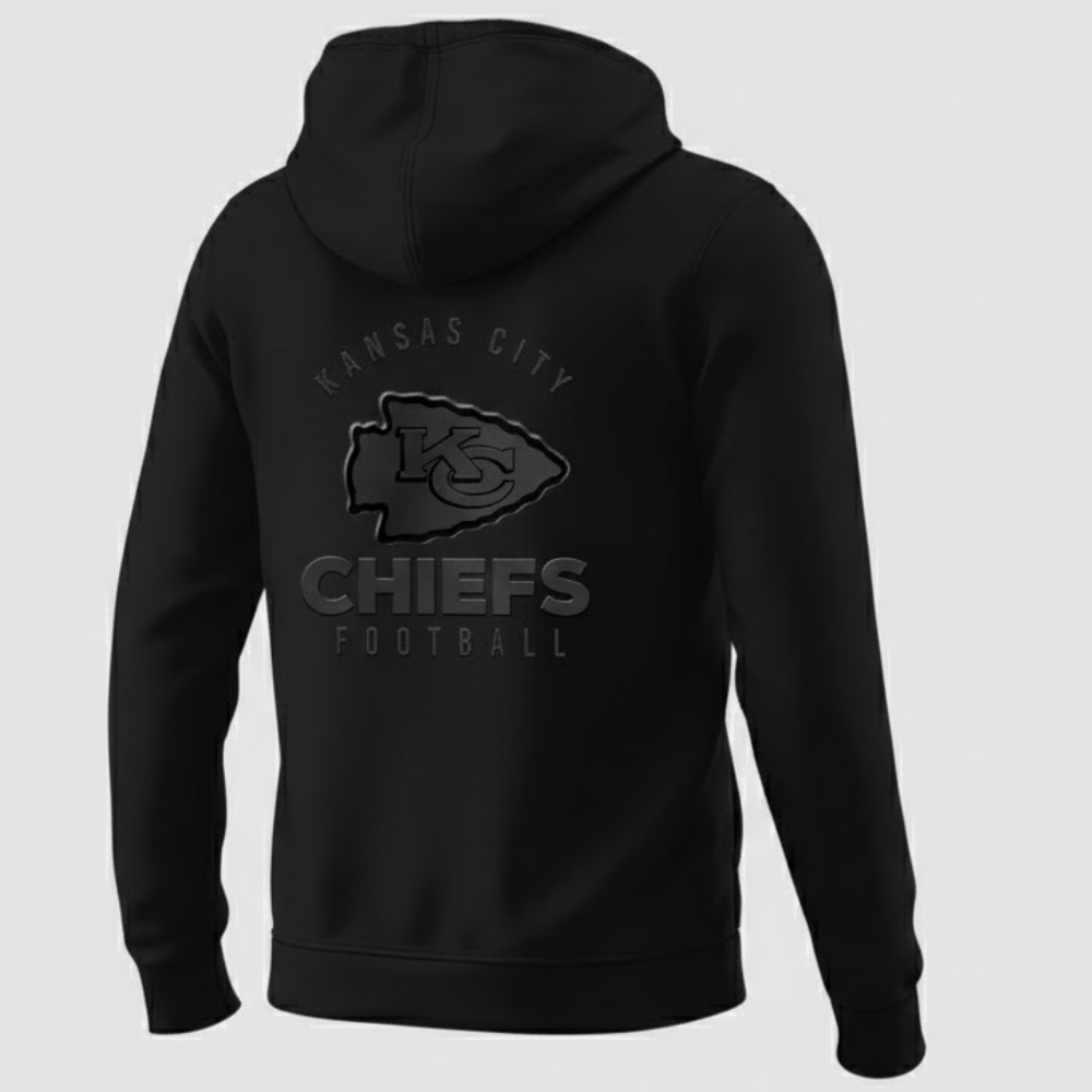 Chiefs Back In Black Hoodie