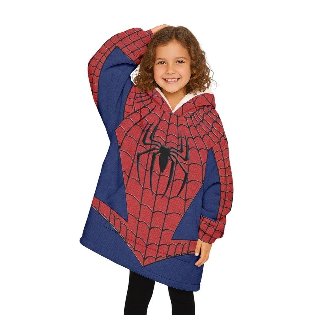 Superhero Wearable Blanket Hoodie