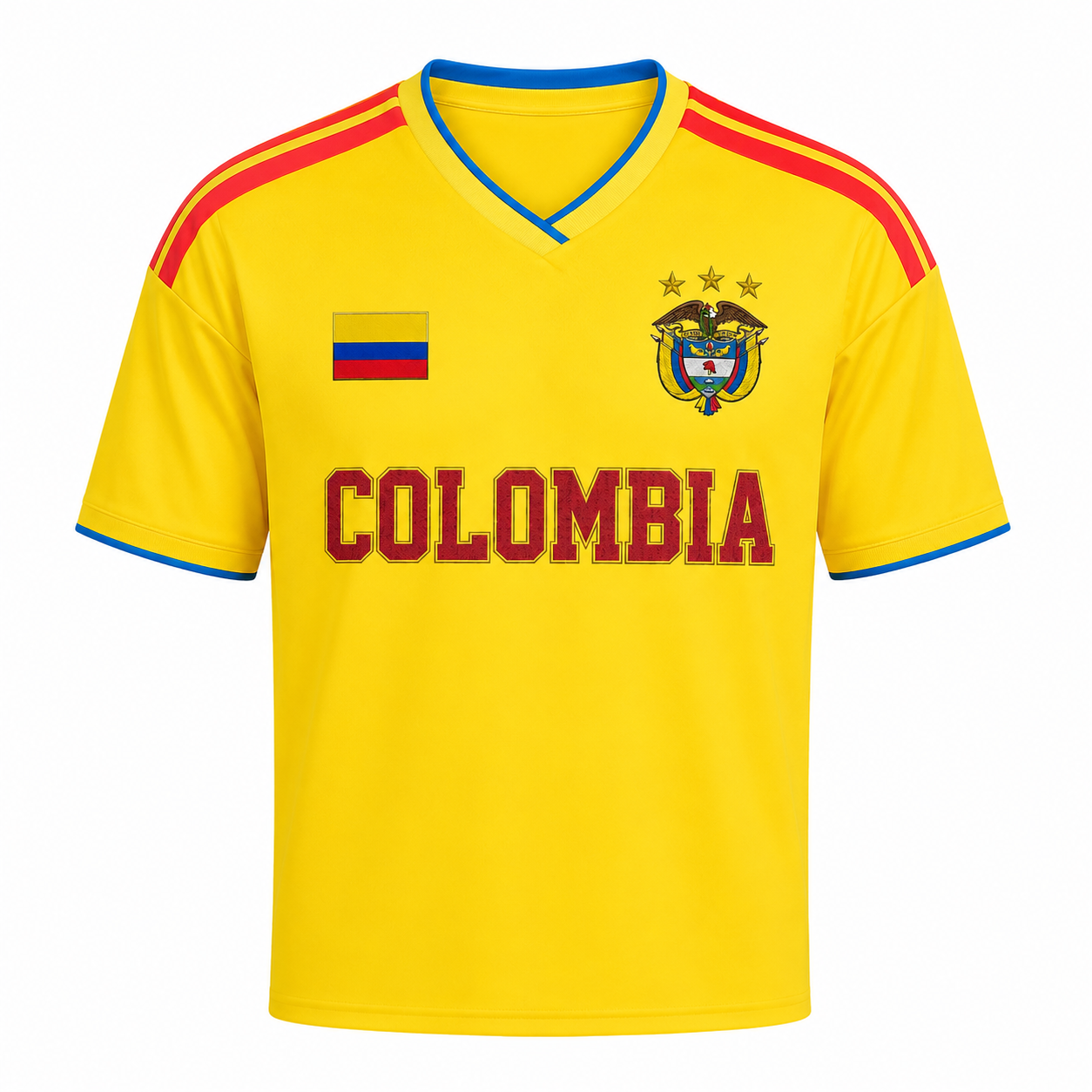 Colombia 2026 Cropped Jersey For Women