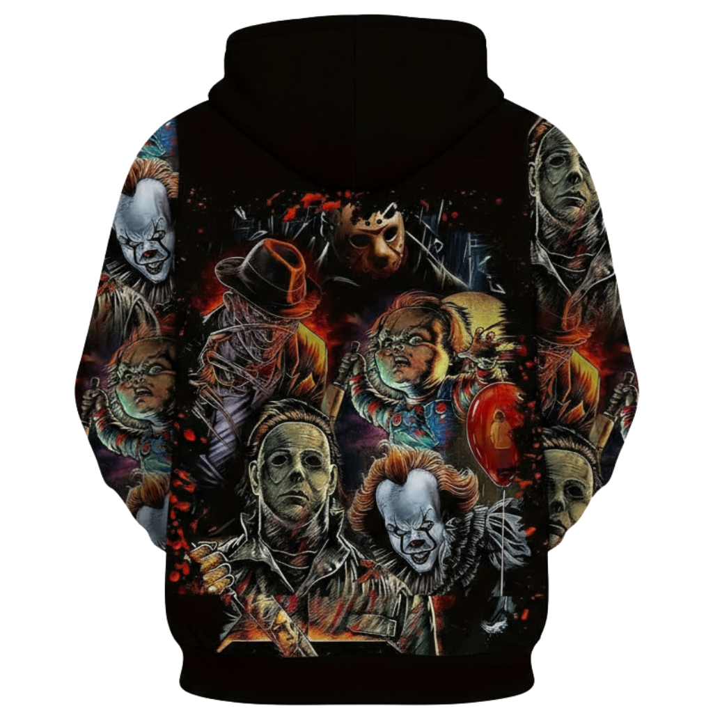 Iconic Character Graphic Hoodie Pullover