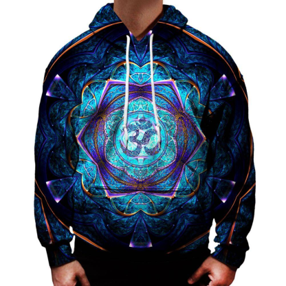Mandala OM All Over Print Hoodie